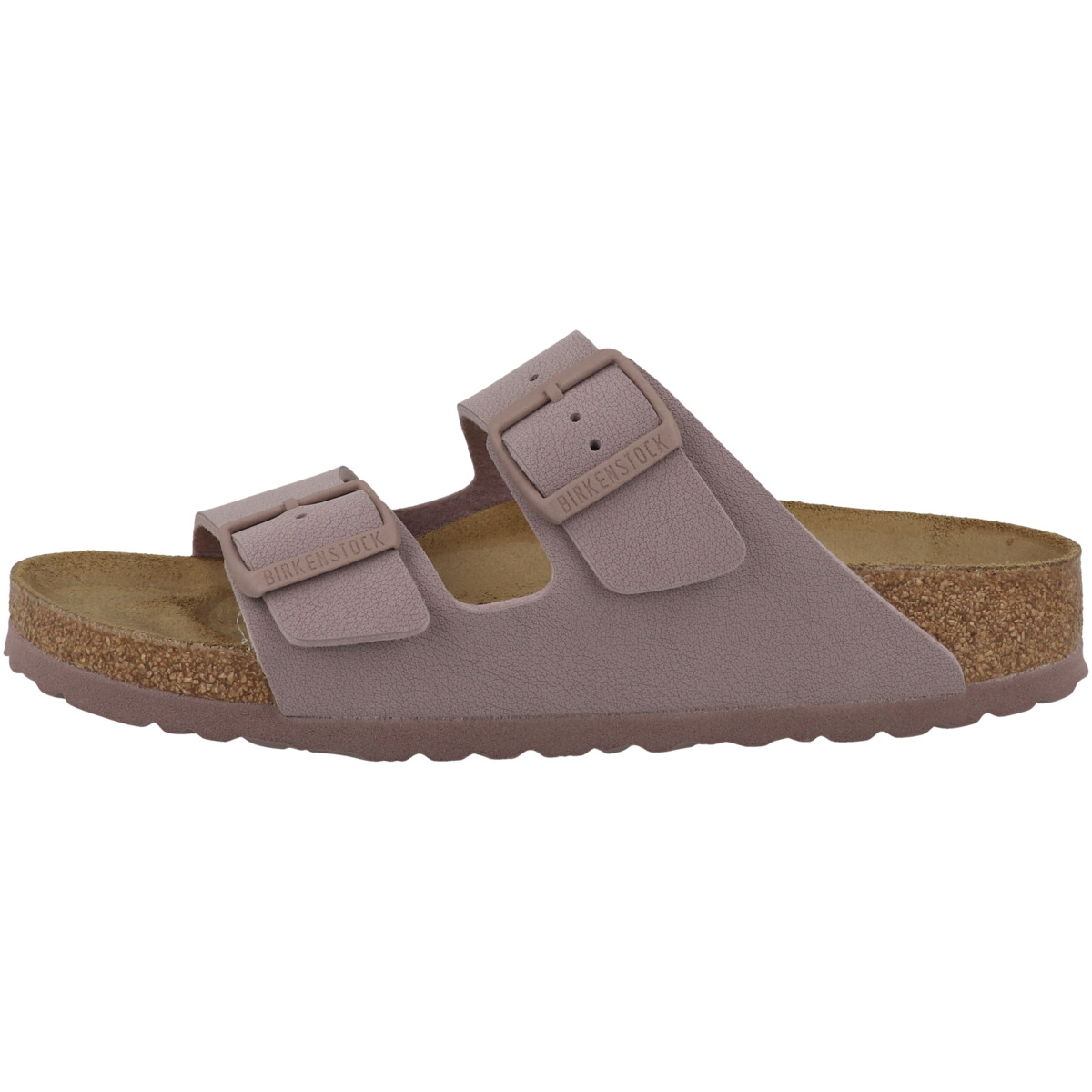 Birkenstock Arizona Birko-Flor Nubuk Sandale schmal lila