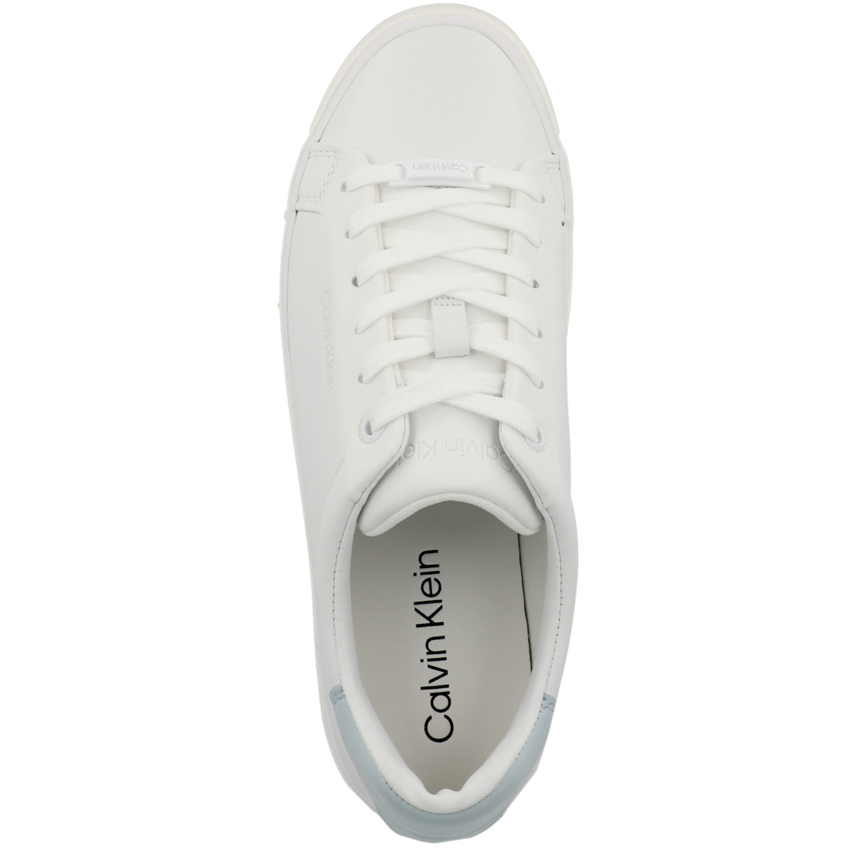 Calvin Klein Vulcanized Lace Up Sneaker weiss