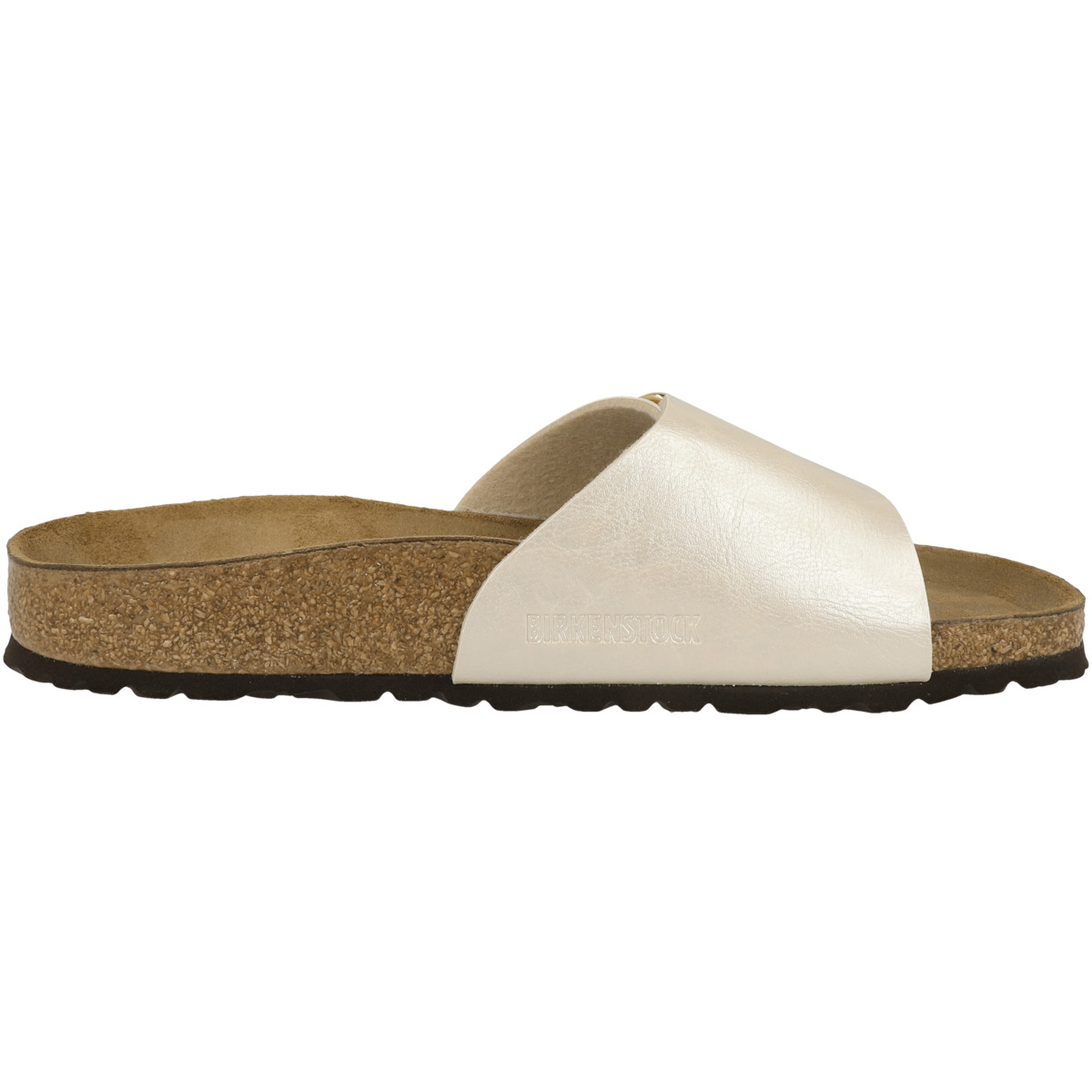 Birkenstock Catalina Cushion Buckle Birko-Flor Sandale schmal weiss
