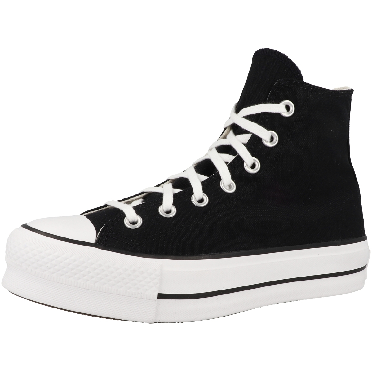 Converse Chuck Taylor All Star Canvas Platform High Sneaker schwarz