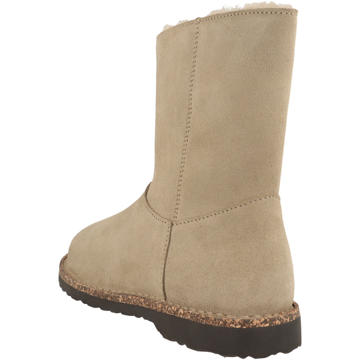 Birkenstock Uppsala Zip Shearling Veloursleder Boots normal beige