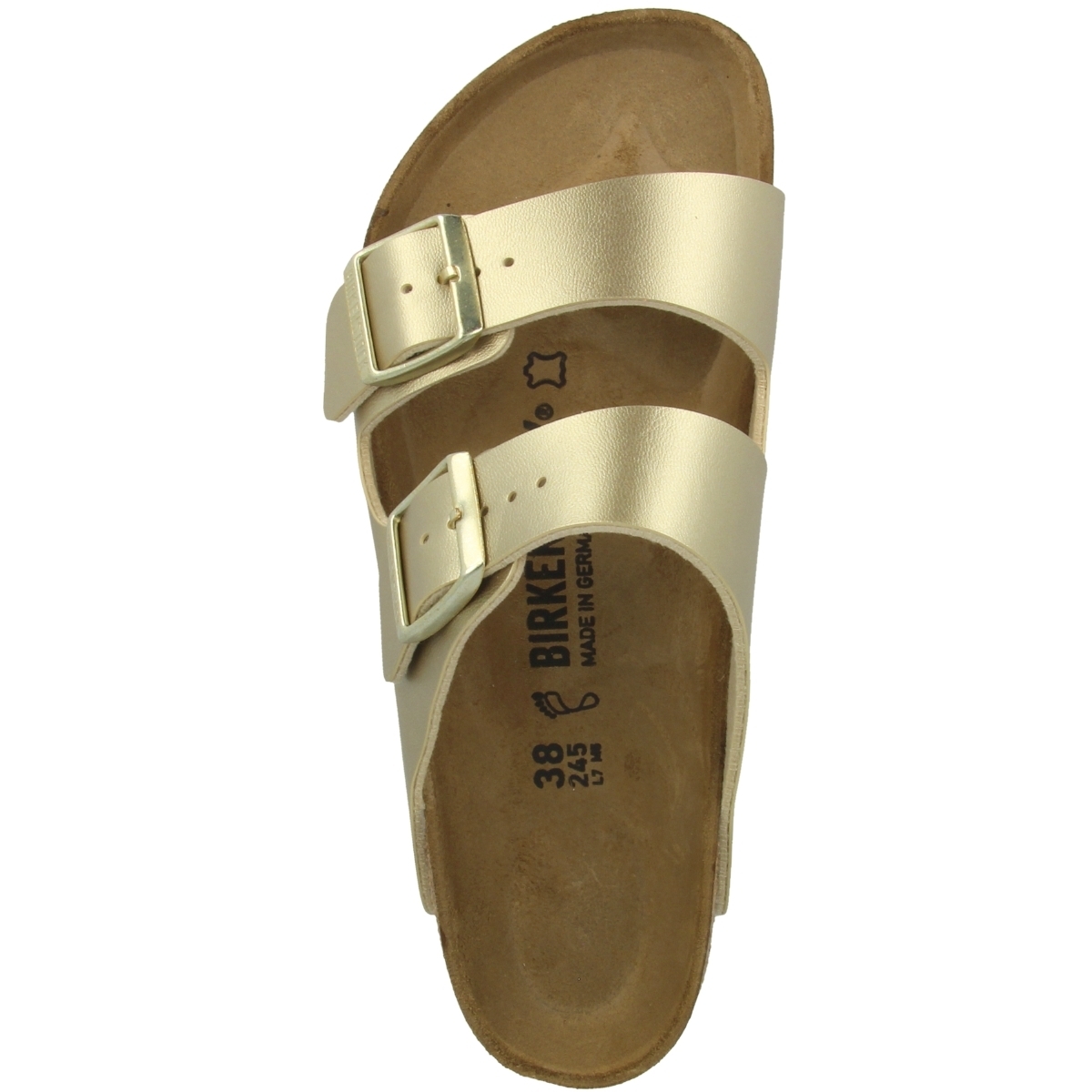 Birkenstock Arizona Birko-Flor Sandale normal gold