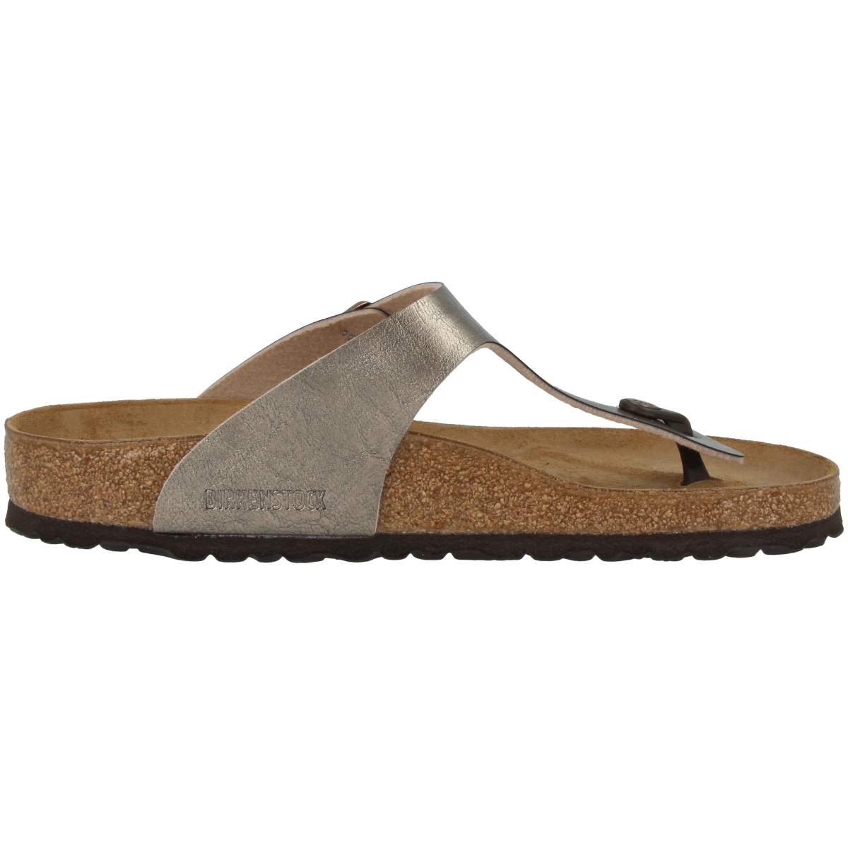 Birkenstock Gizeh Birko-Flor Zehensandale normal braun