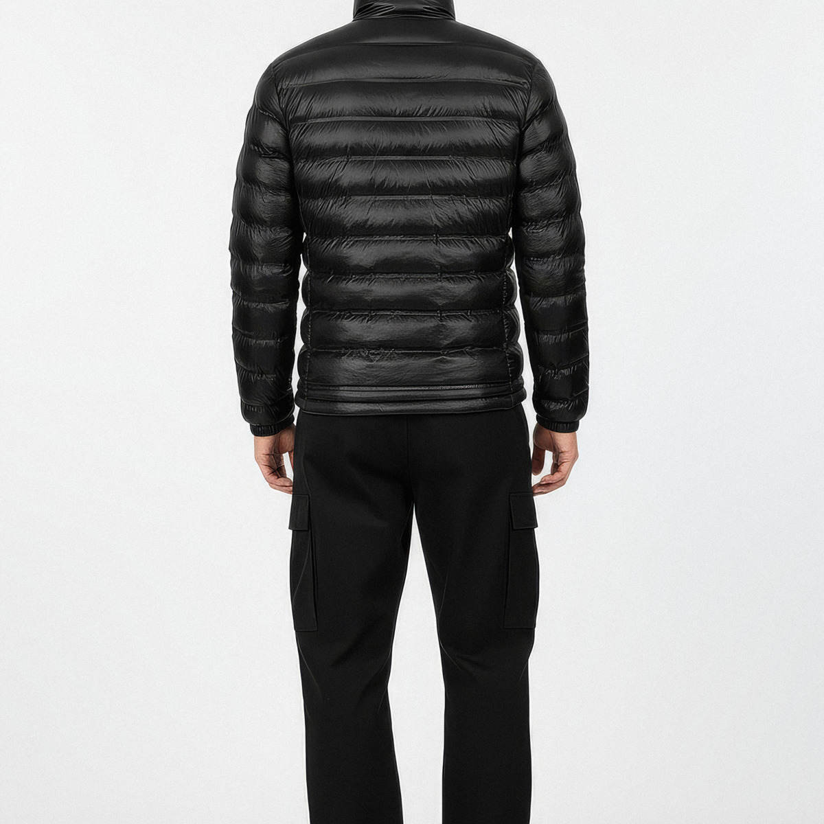 Blauer Sewall Steppjacke schwarz