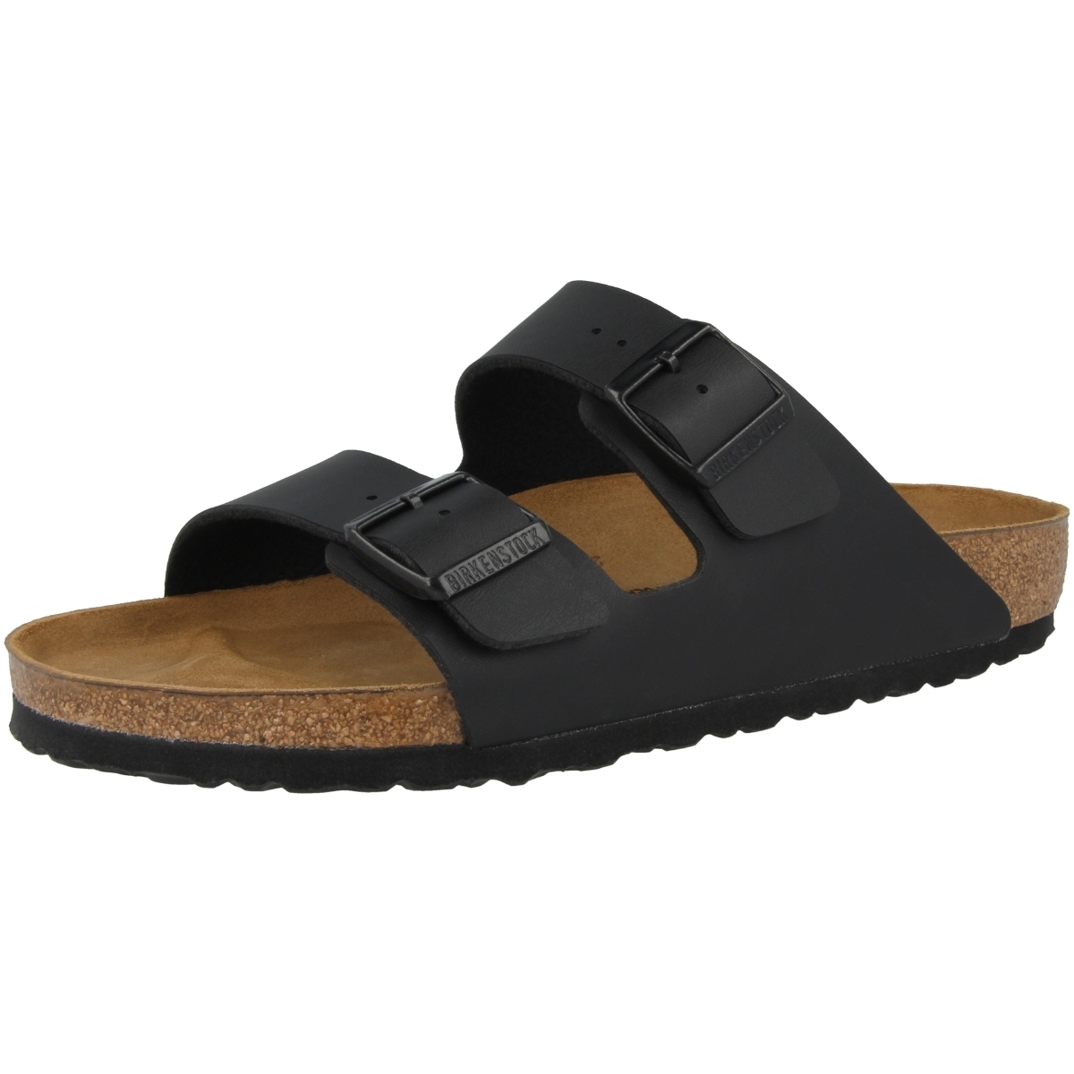 Birkenstock Arizona Birko-Flor Sandale schmal schwarz