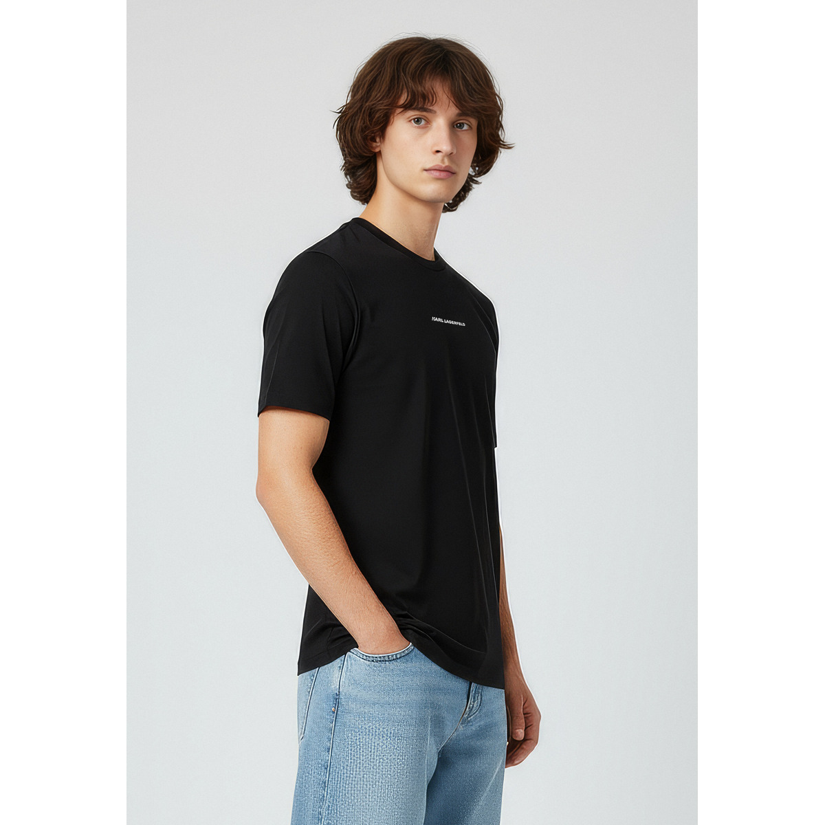 KARL LAGERFELD 755051 T-Shirt schwarz