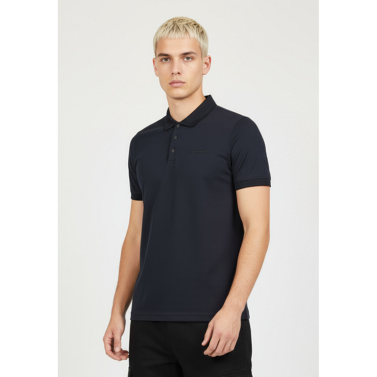 KARL LAGERFELD 745004 Poloshirt dunkelblau