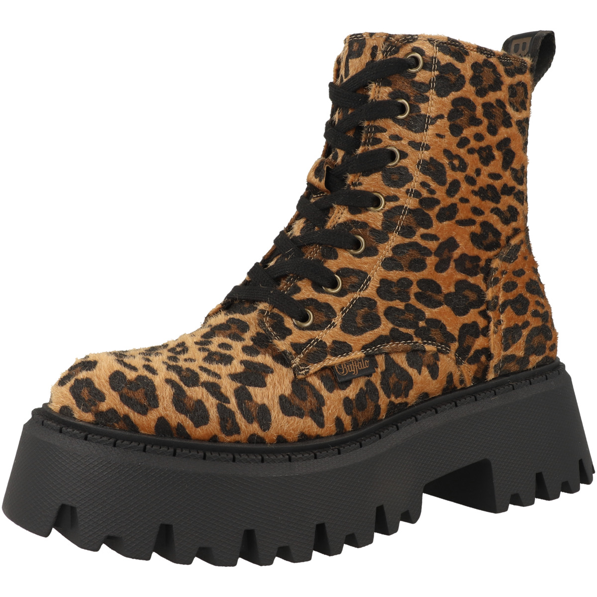 Buffalo Aspen Lace Up Mid Boots multicolor