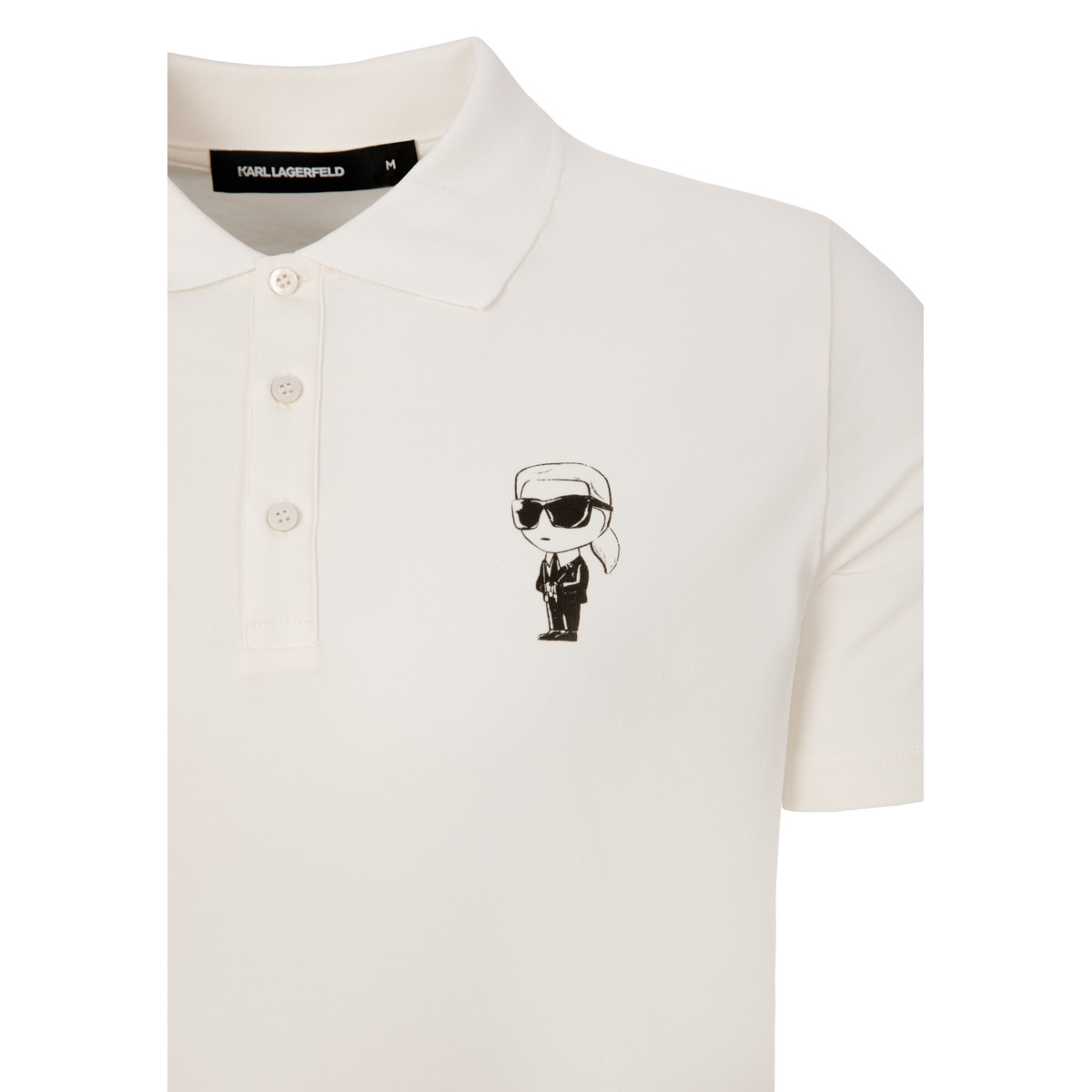 KARL LAGERFELD 745024 Poloshirt weiss