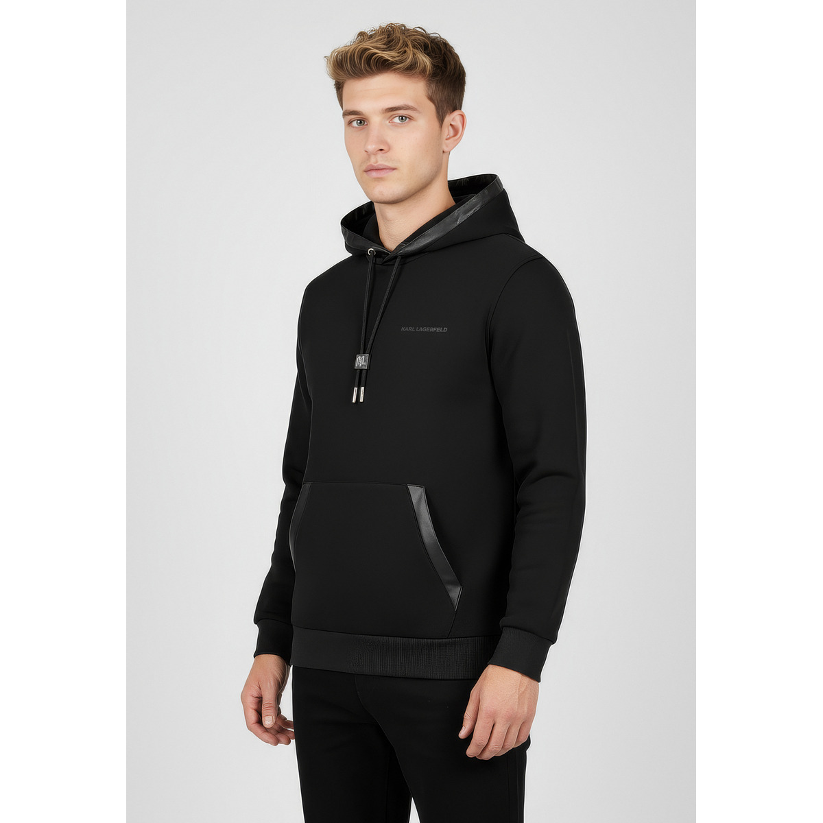 KARL LAGERFELD 705039 Hoodie schwarz