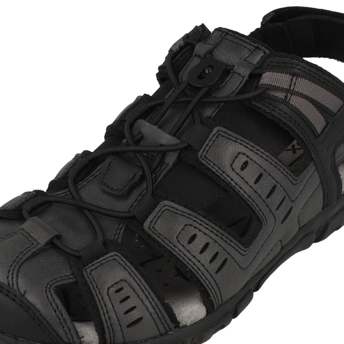 GEOX U S.Sandal Strada C Sandale schwarz
