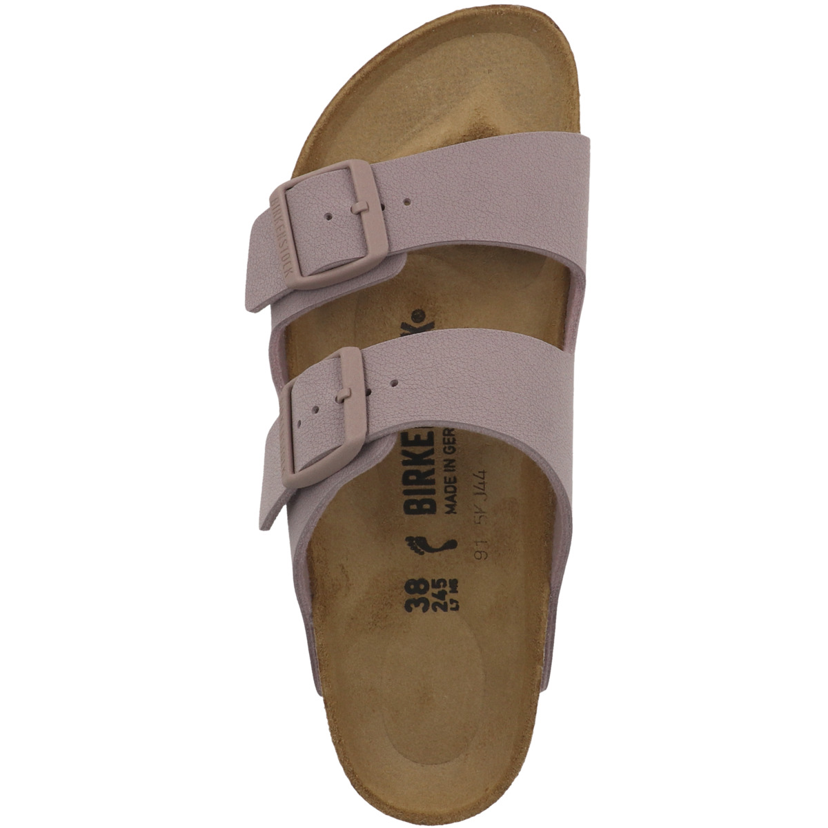 Birkenstock Arizona Birko-Flor Nubuk Sandale schmal lila