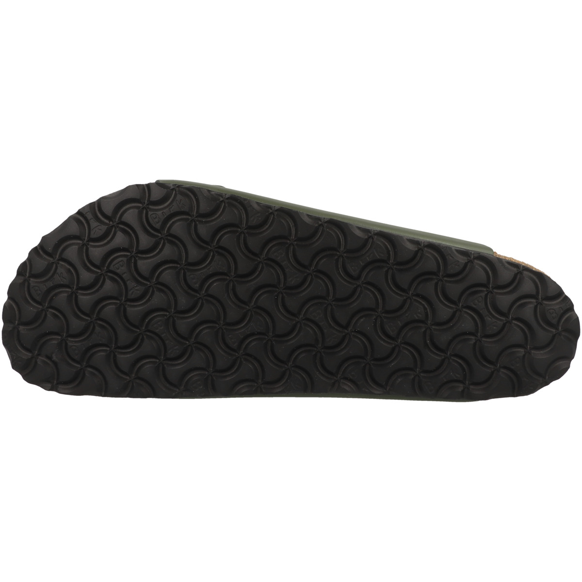 Birkenstock Arizona Naturleder Sandale normal dunkelgruen