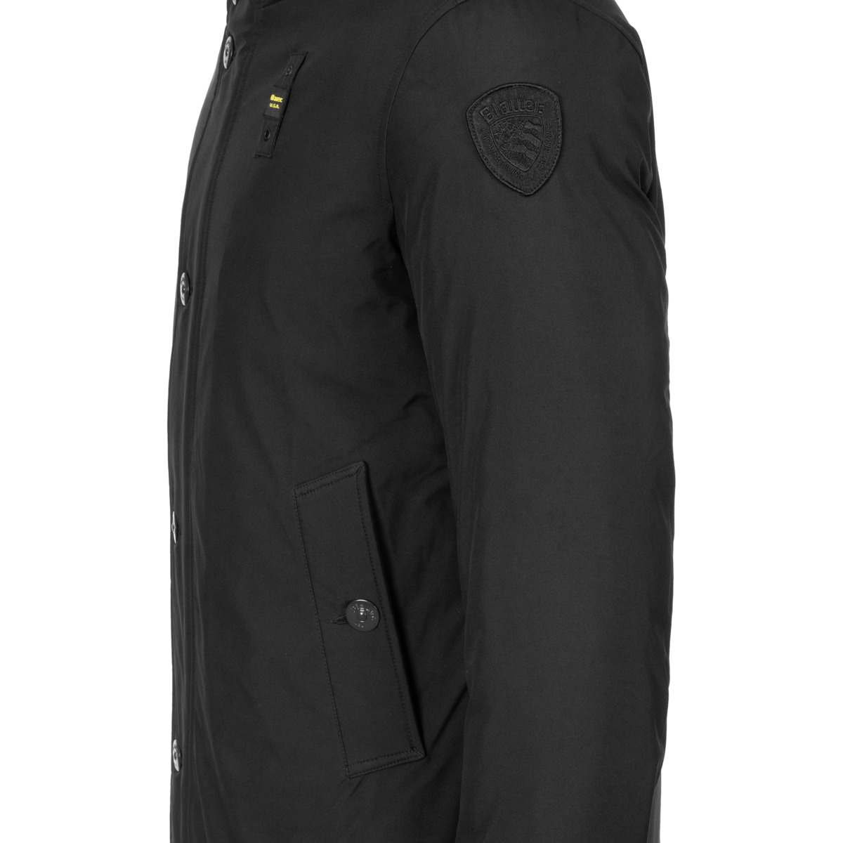 Blauer Chester Parka schwarz