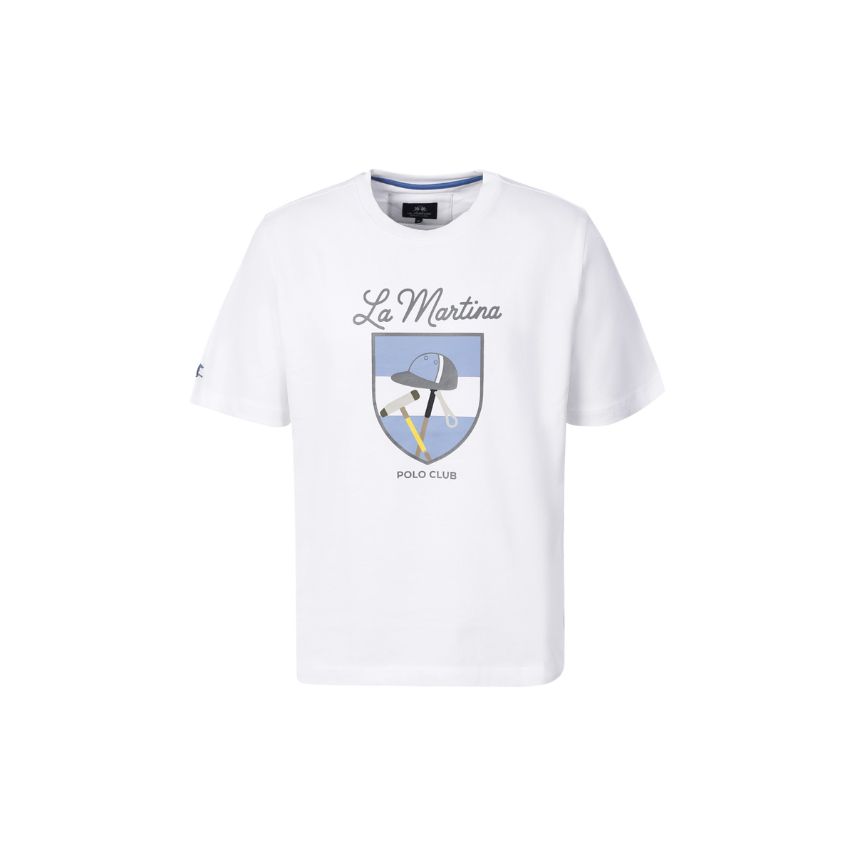 La Martina MCR327 T-Shirt weiss