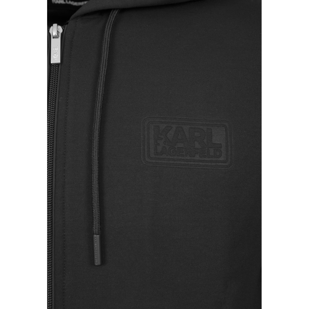 KARL LAGERFELD 705000 Sweatjacke schwarz