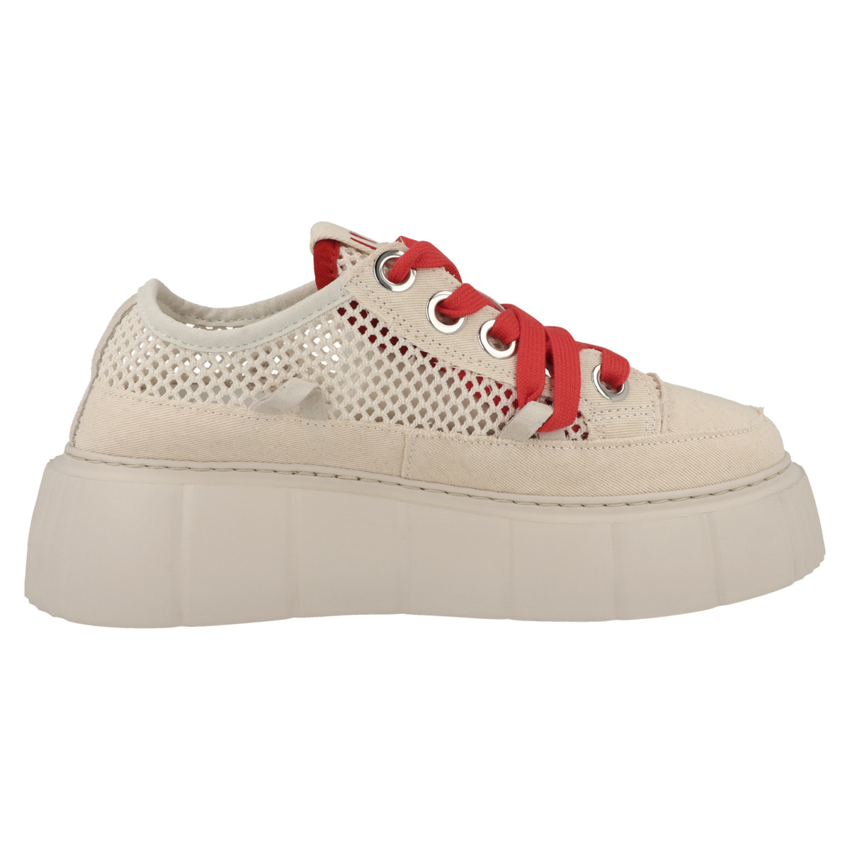 Inuikii Matilda Net Sneaker low creme