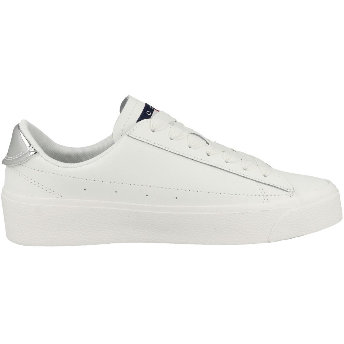 Tommy Hilfiger Tommy Jeans Vulcanized Leather Plat LC Sneaker creme