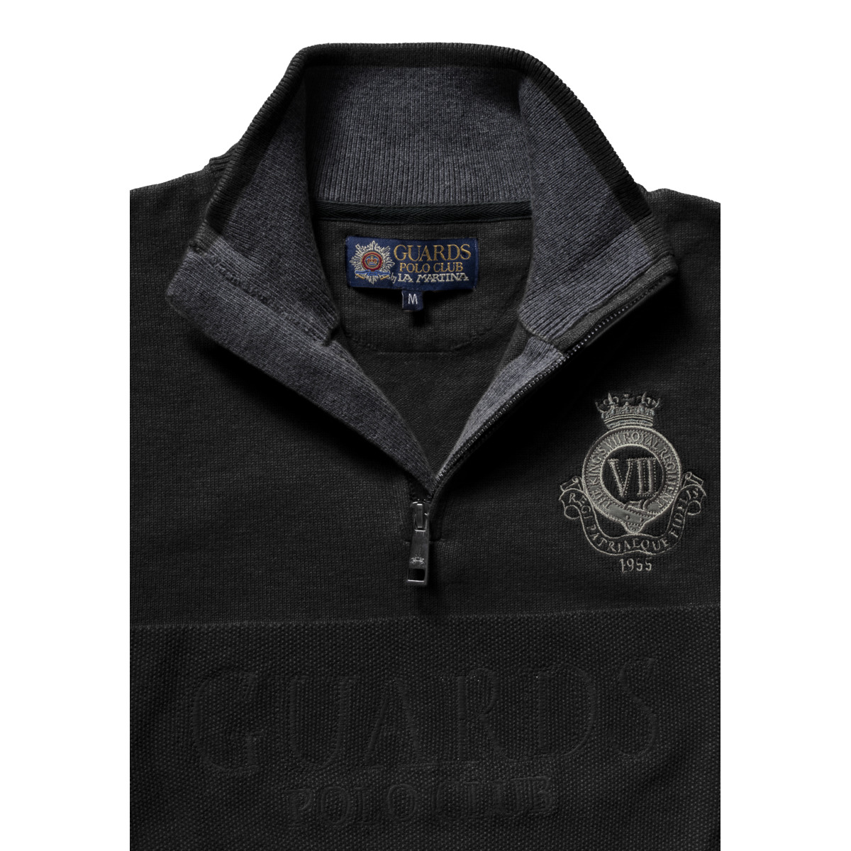 La Martina MBSG30 Pullover schwarz