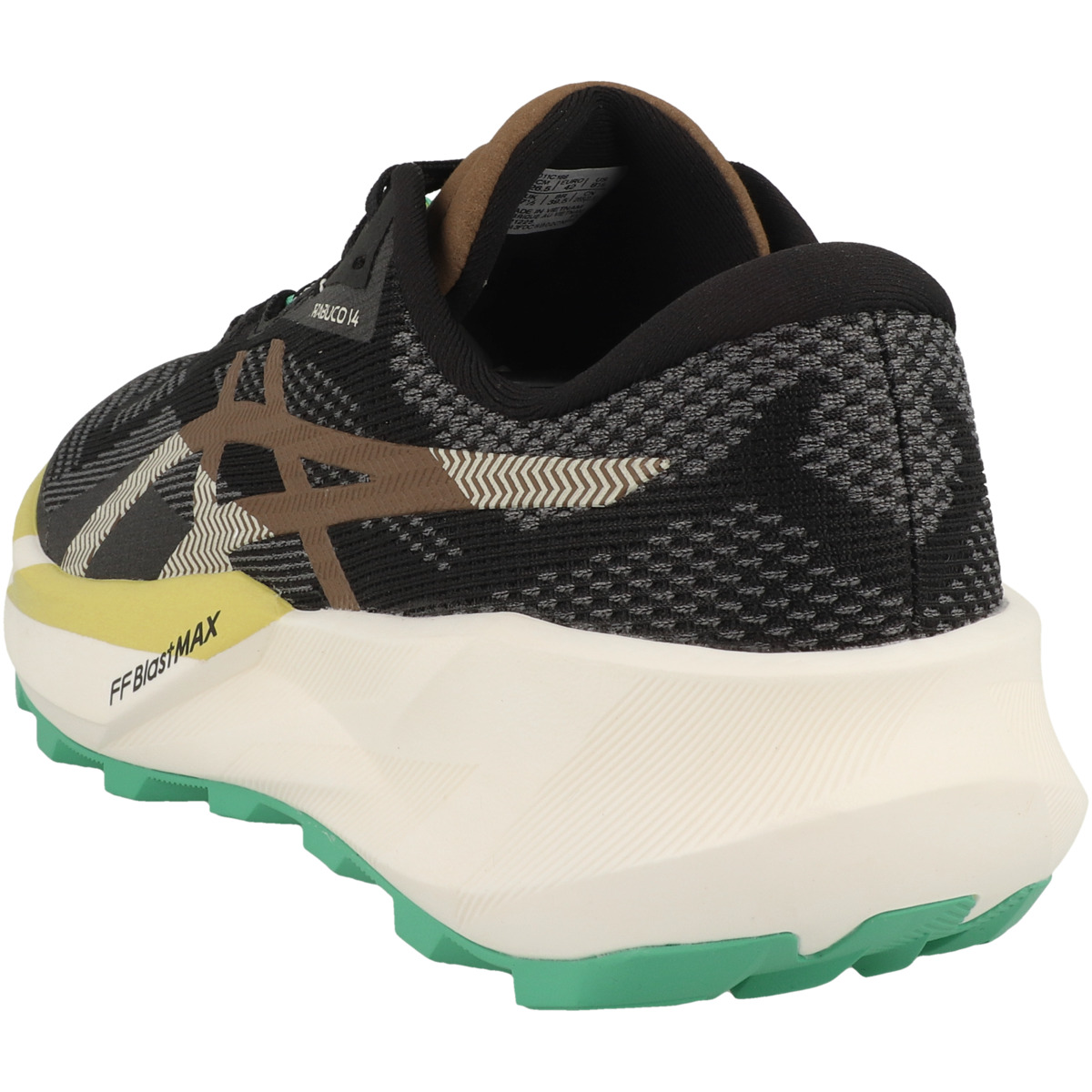 Asics Trabuco 14 Laufschuhe schwarz