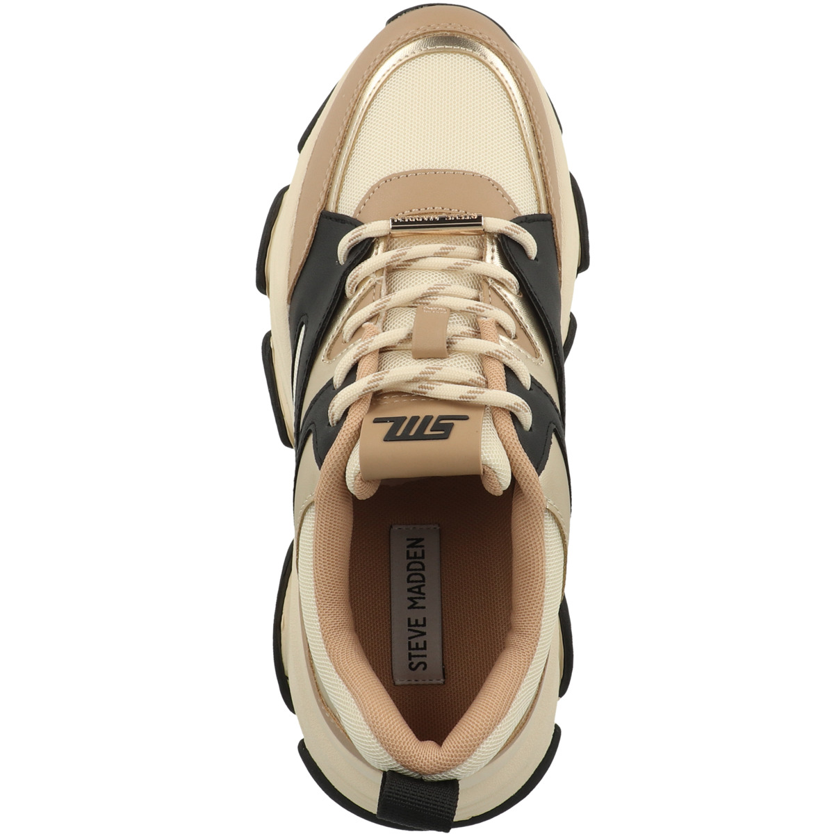 Steve Madden Progressive Sneaker low creme/hellbraun