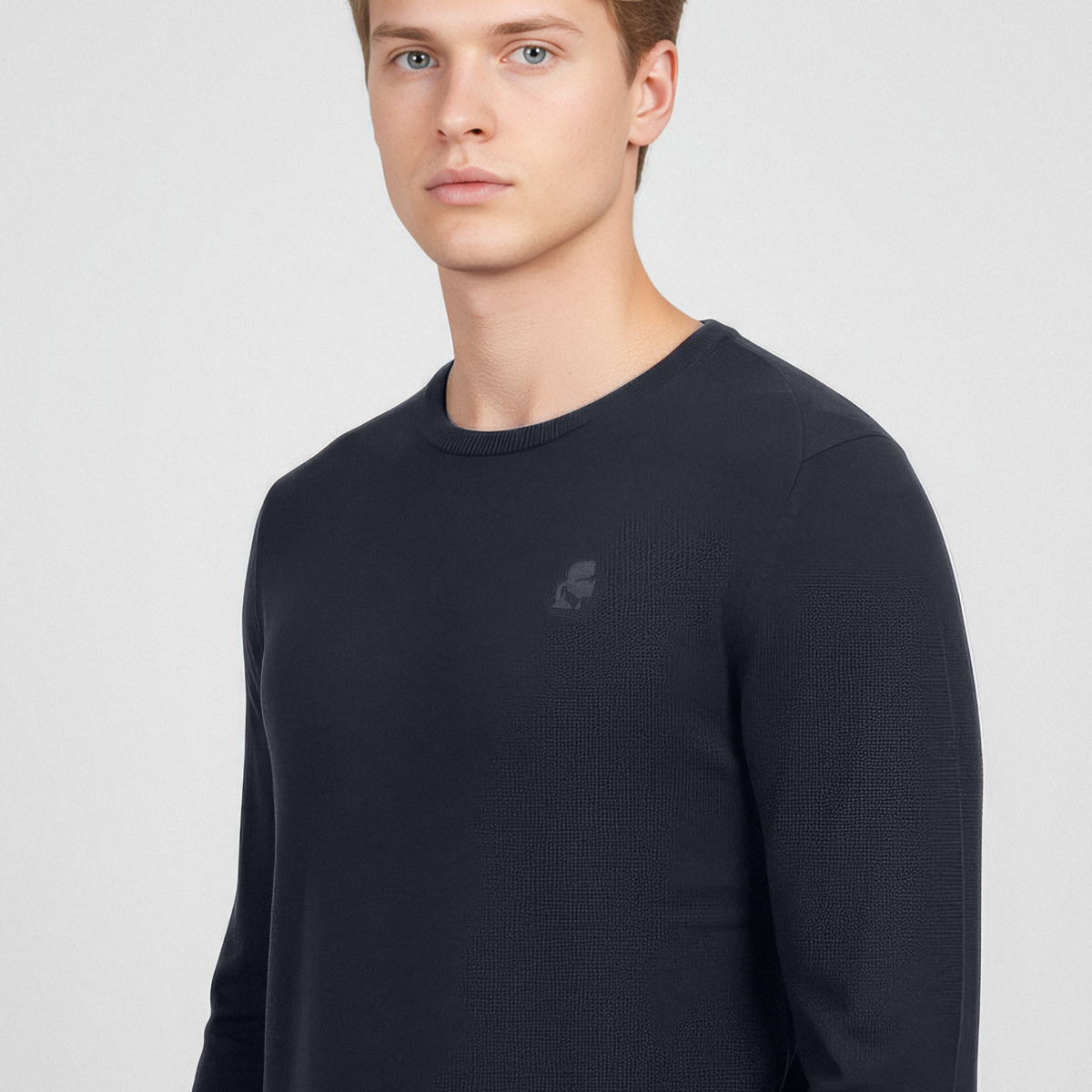 KARL LAGERFELD 655000 Pullover dunkelblau