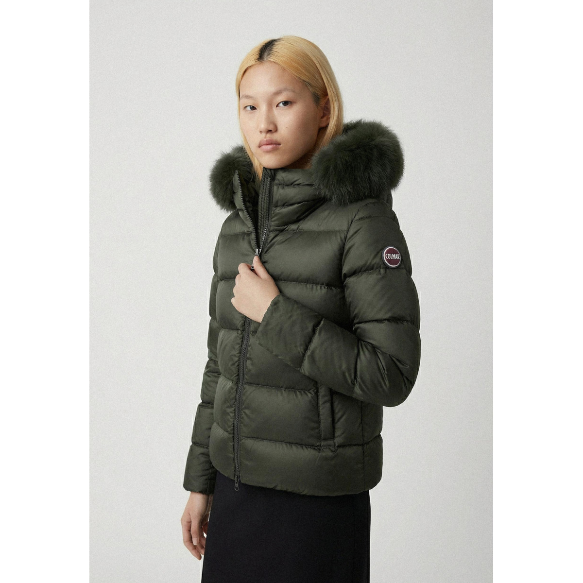 Colmar 2216E Daunenjacke dunkelgruen