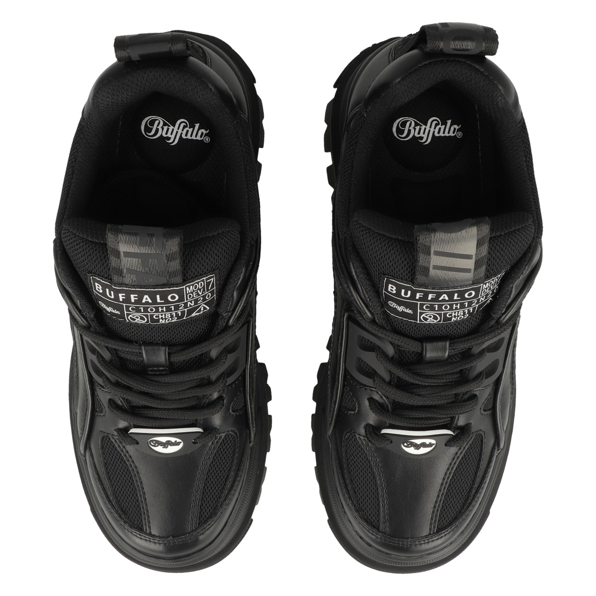 Buffalo Aspha Hyb Halbschuhe schwarz