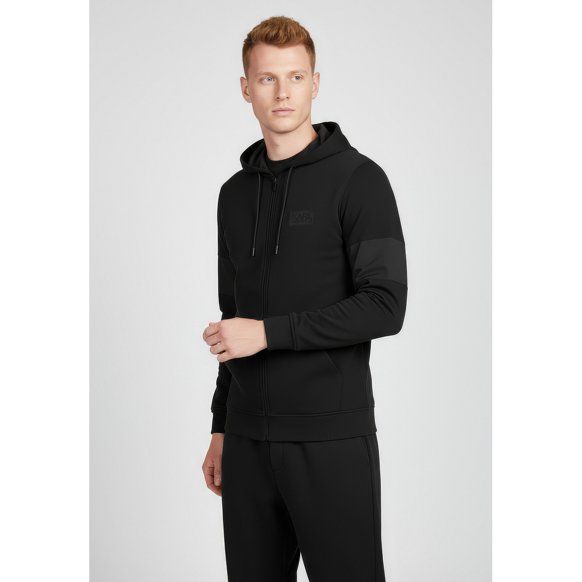 KARL LAGERFELD 705000 Sweatjacke schwarz