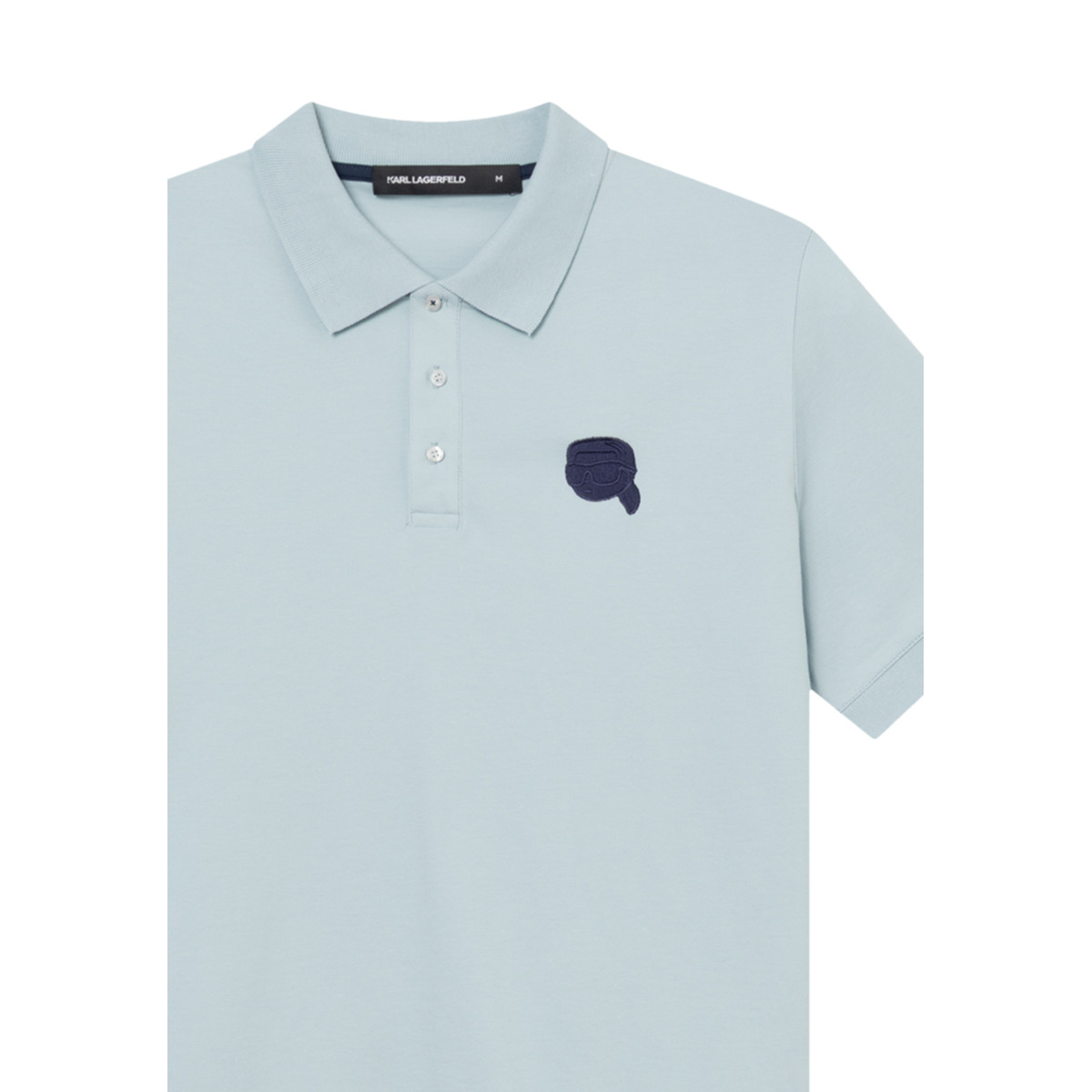 KARL LAGERFELD 745015 Poloshirt hellblau