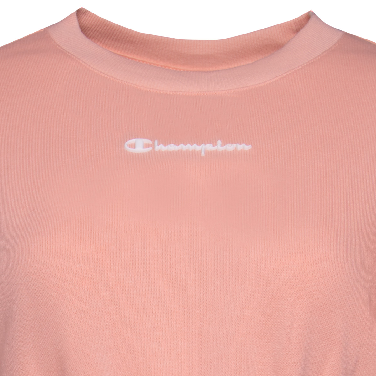 Champion Crewneck Croptop Sweatshirt rosa