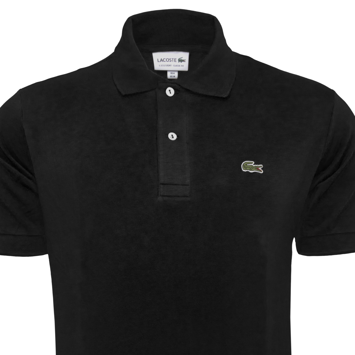 Lacoste Classic Fit L.12.12 Light Poloshirt schwarz