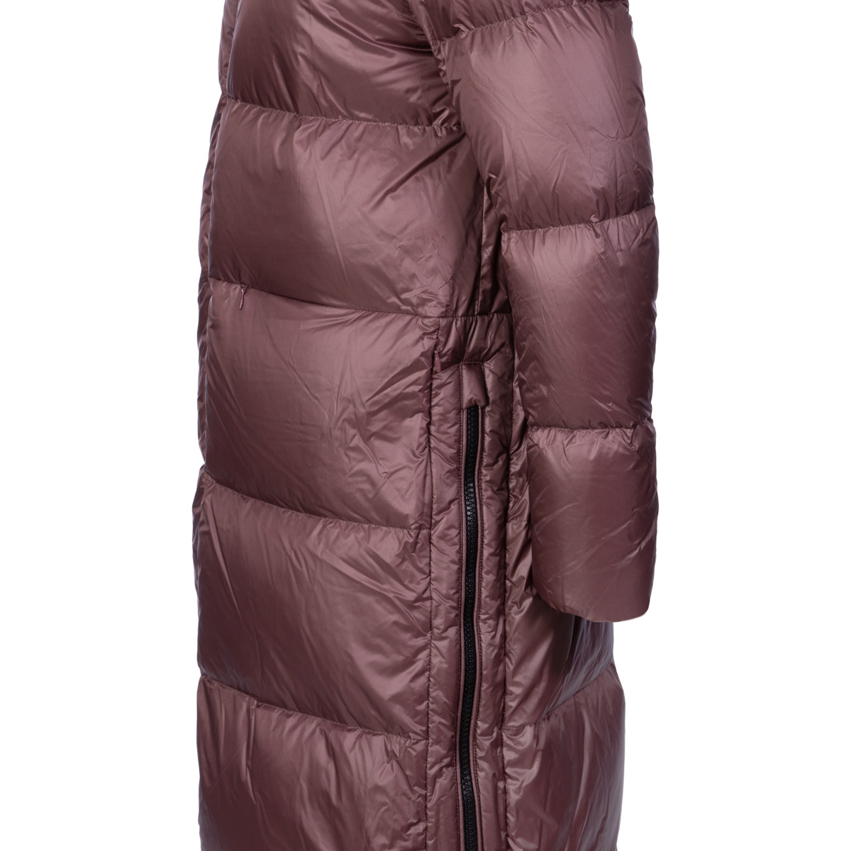 Blauer Celia Daunenmantel bordeaux