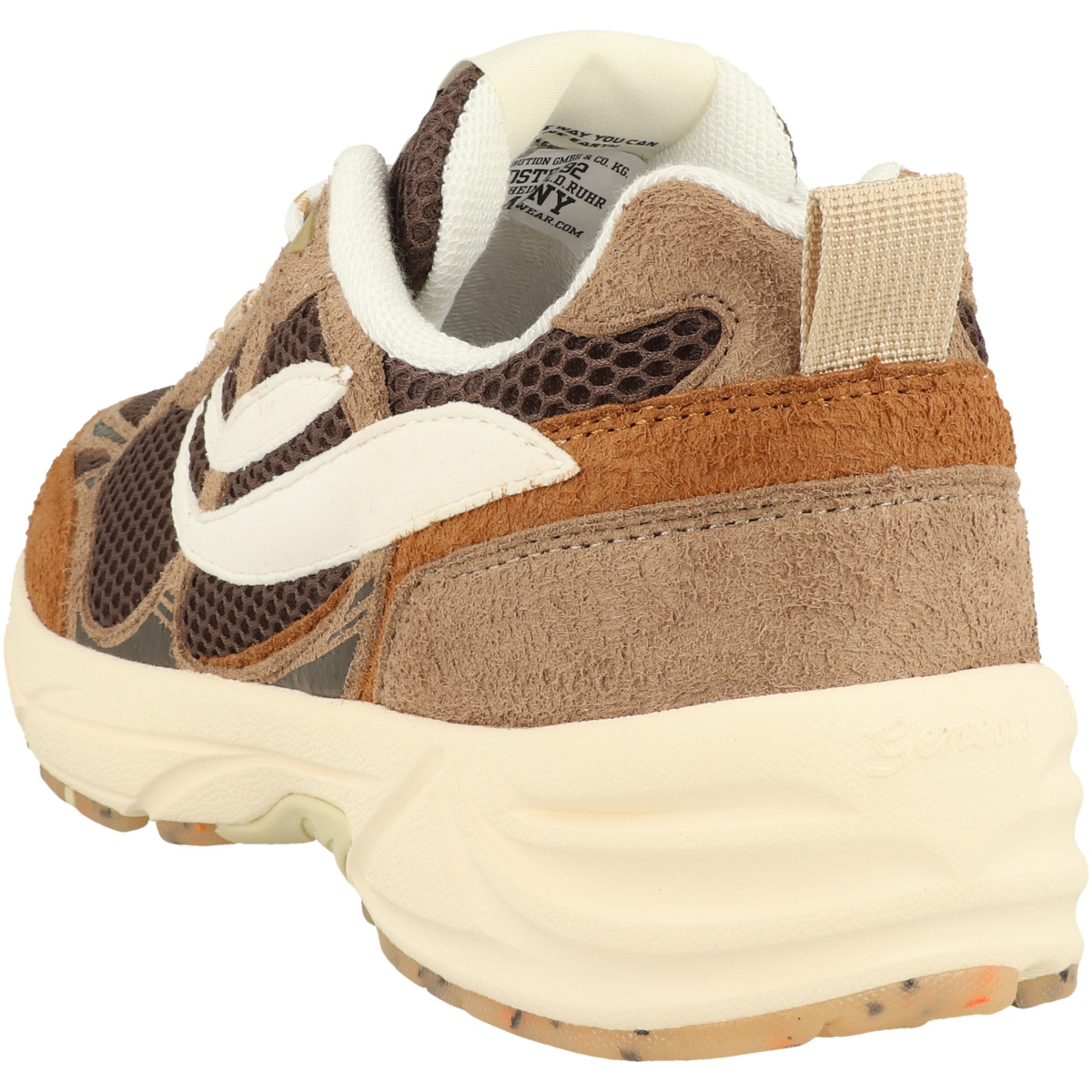 Genesis G-Eco'99 Spotted Sole Sneaker low hellbraun