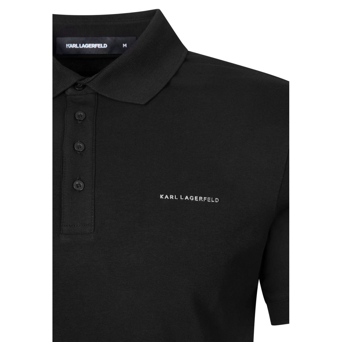 KARL LAGERFELD 745015 Poloshirt schwarz