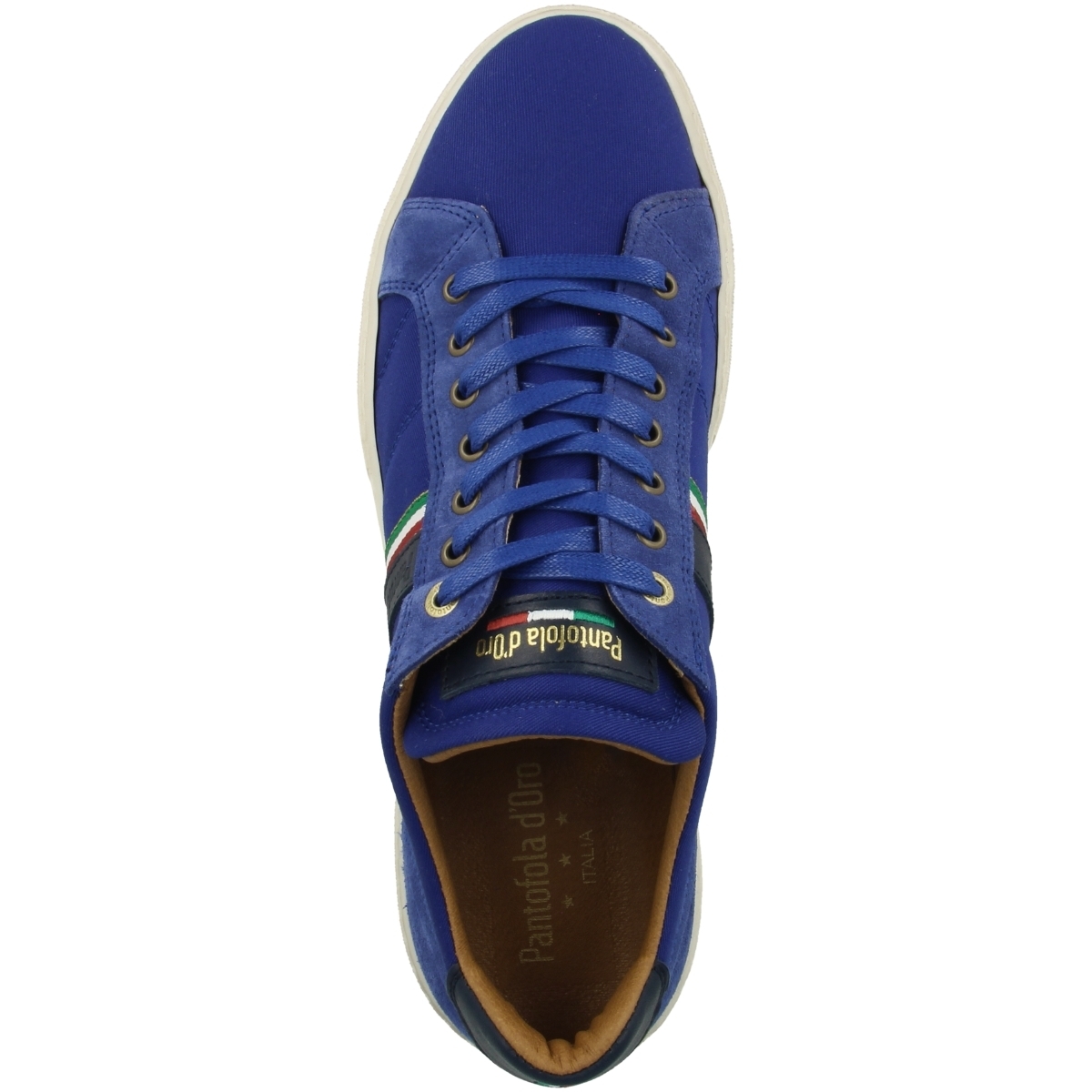 Pantofola d Oro Modena Canvas Uomo Low Sneaker blau