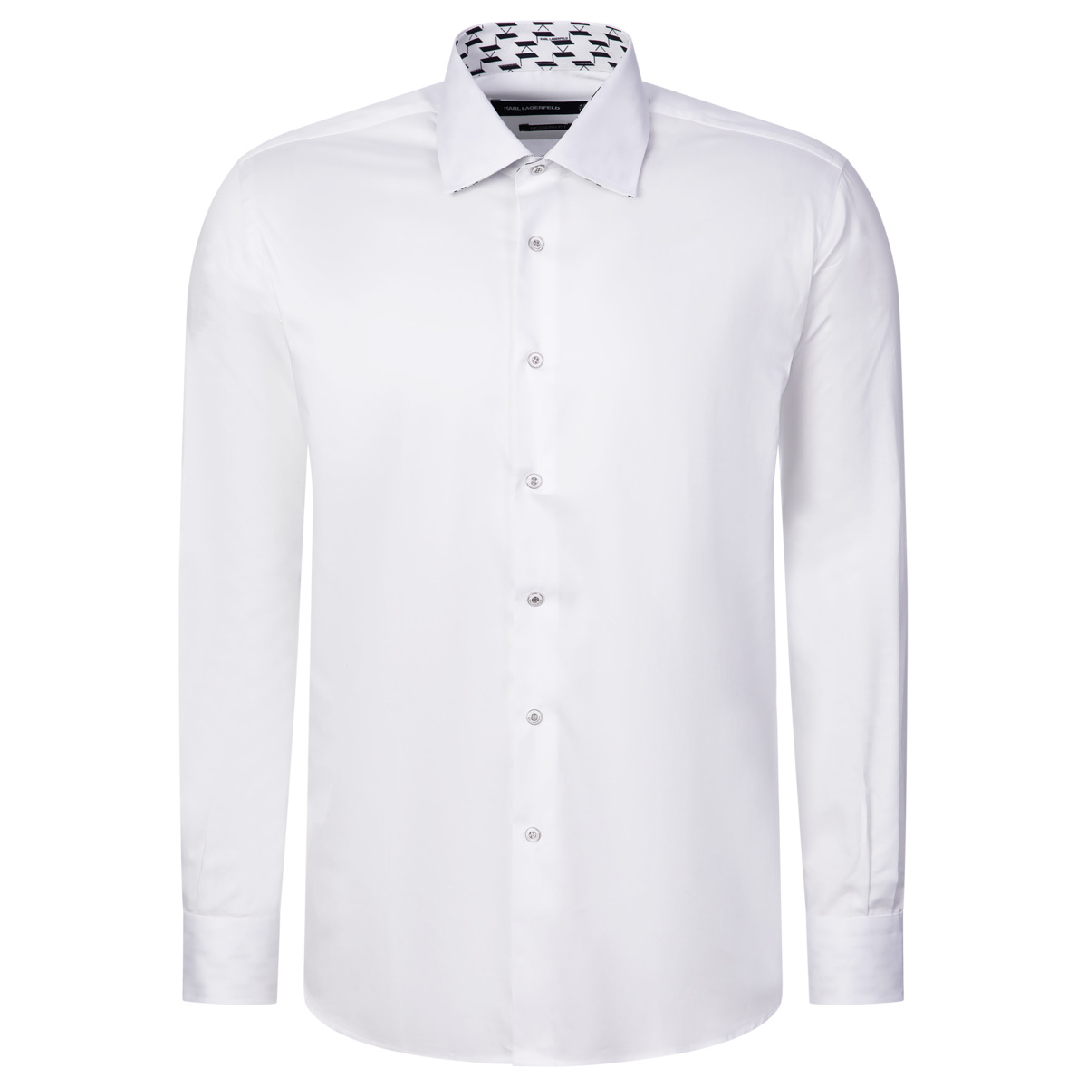 KARL LAGERFELD 605100 Hemd weiss