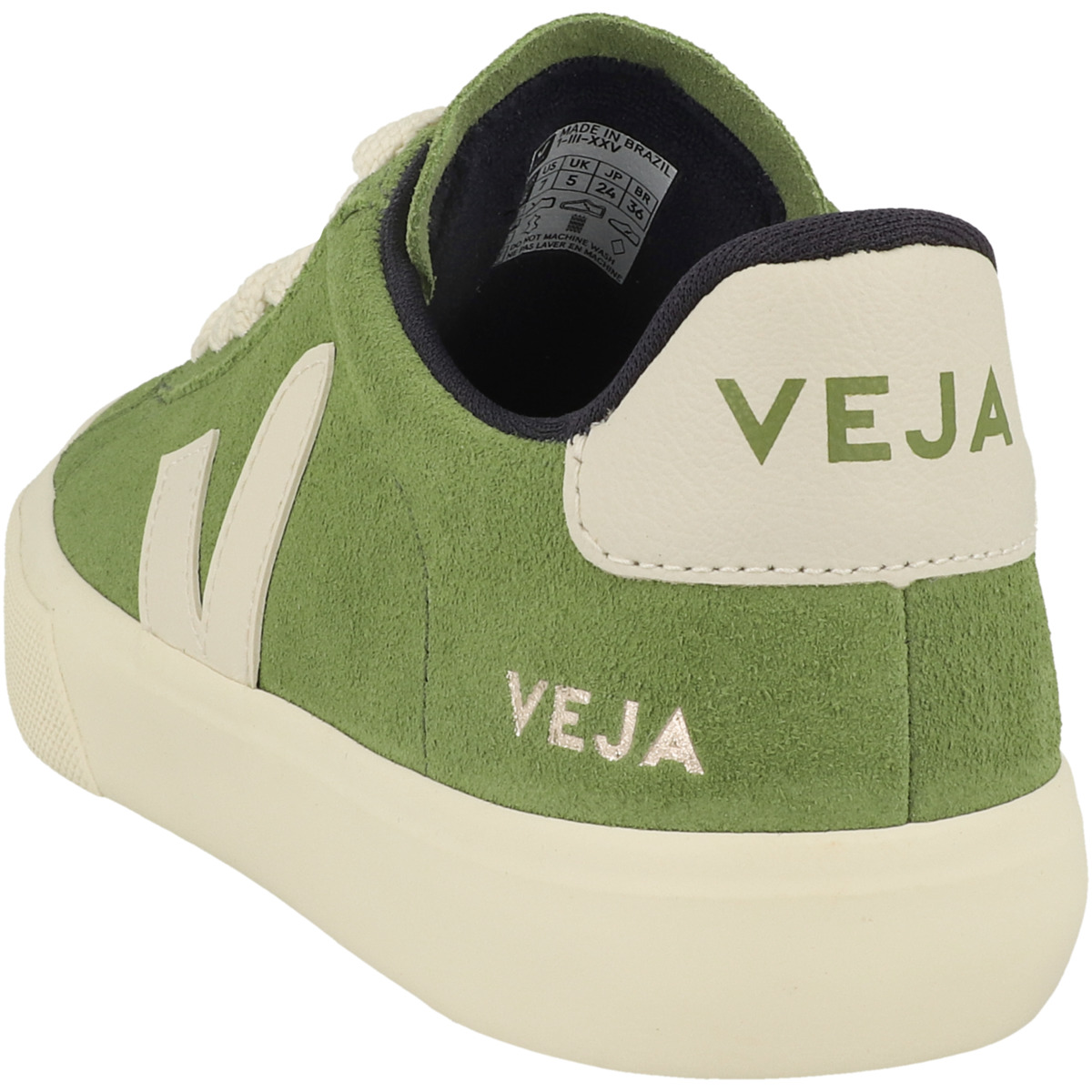 VEJA Campo Bold Suede Sneaker low gruen
