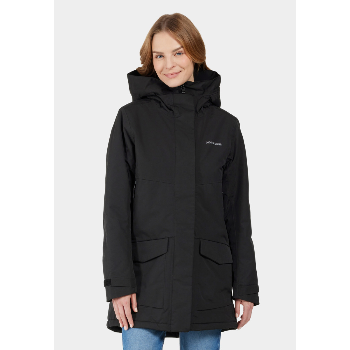 Didriksons Frida WNS Parka 7 Parka schwarz