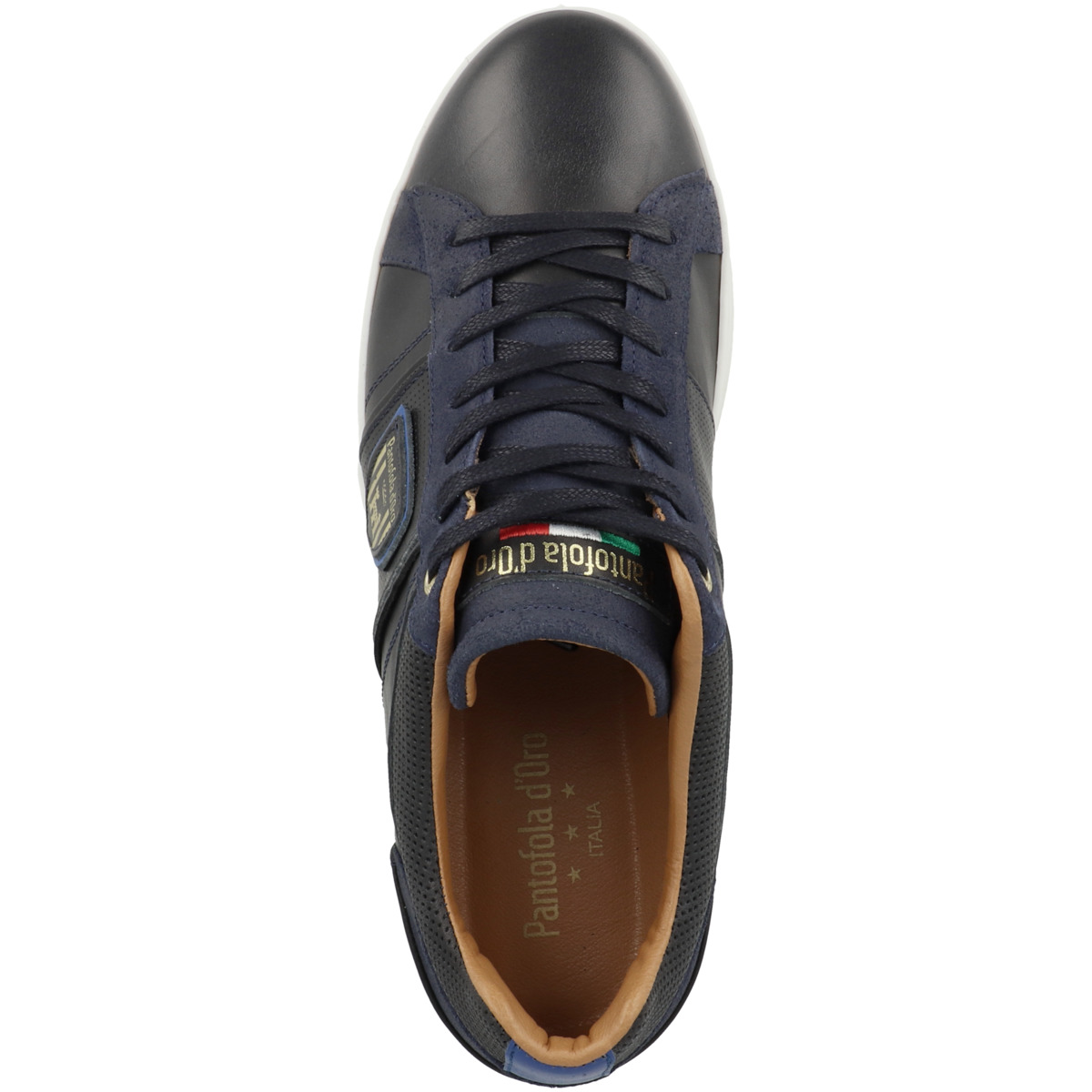 Pantofola d Oro Torretta Uomo Low Sneaker dunkelblau