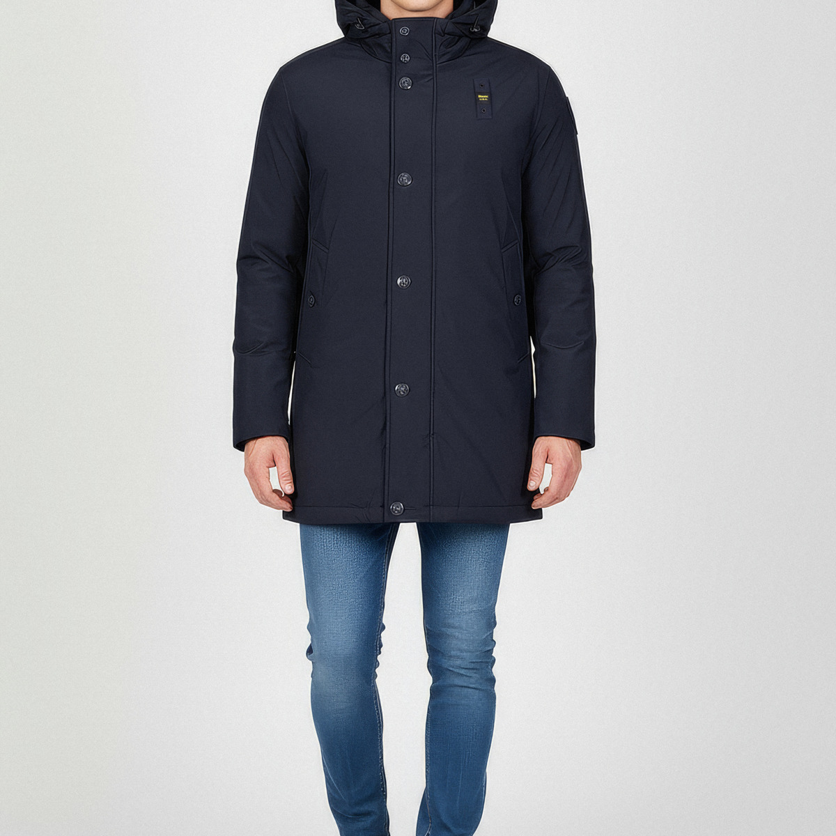 Blauer Chester Parka blau