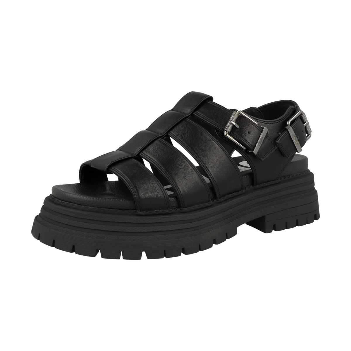 Buffalo Lennox Fisher Sandale schwarz