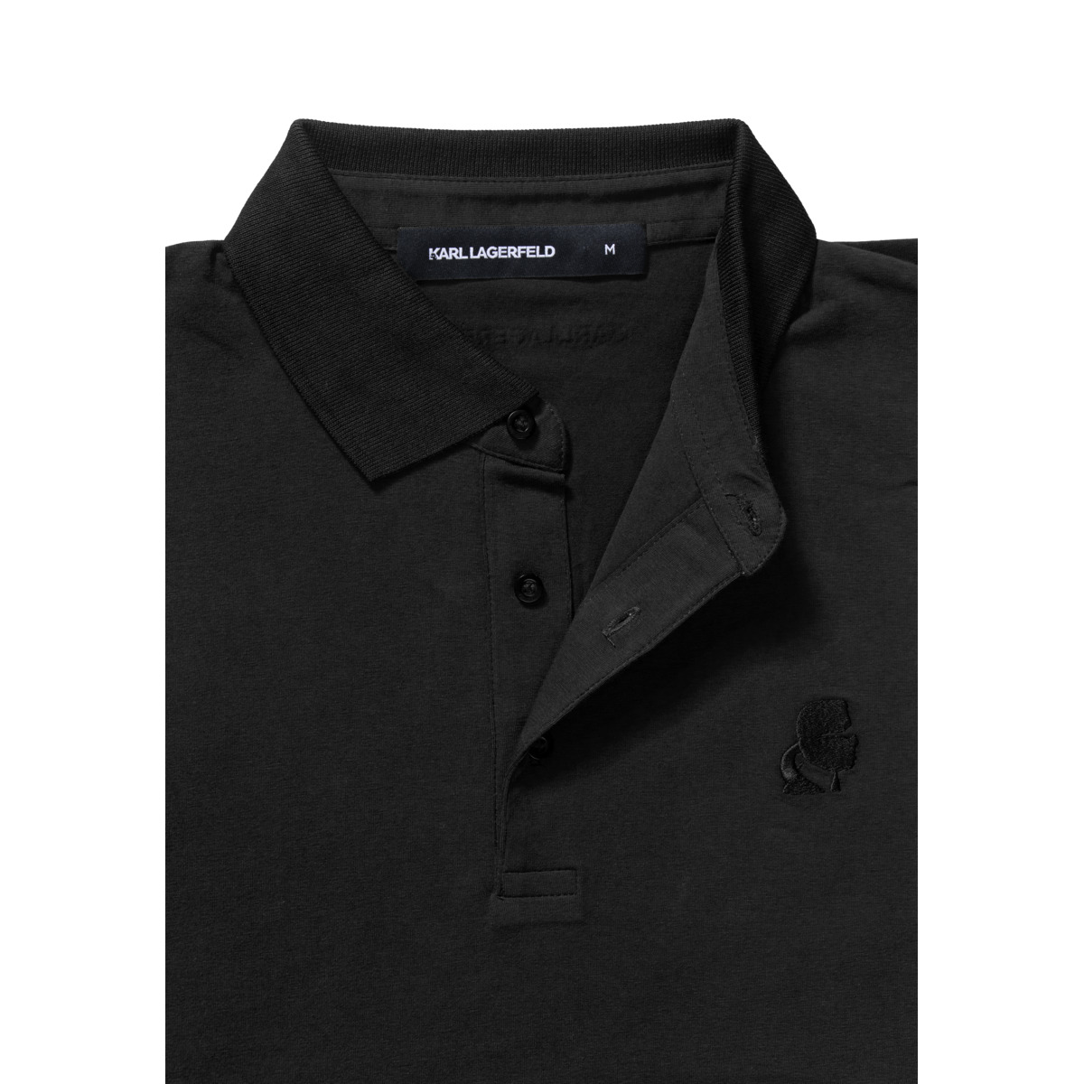 KARL LAGERFELD 745750 Poloshirt schwarz