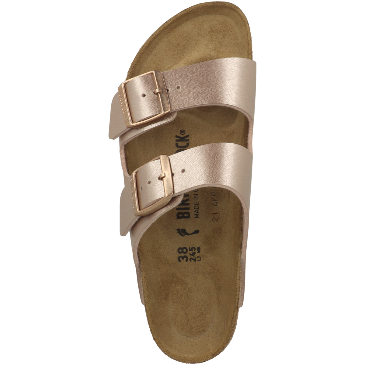 Birkenstock Arizona Birko-Flor Sandale schmal braun