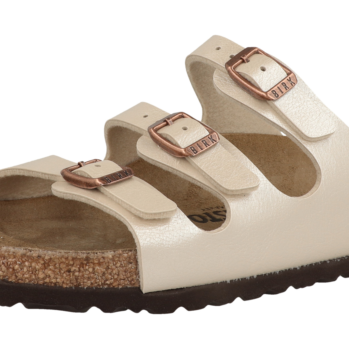 Birkenstock Florida Birko-Flor Graceful Sandale schmal beige