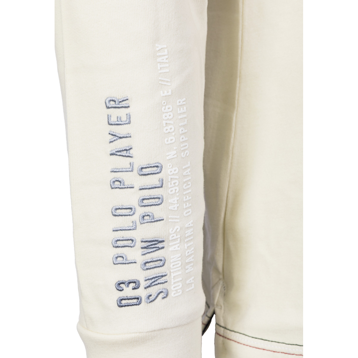 La Martina MBP301 Poloshirt creme