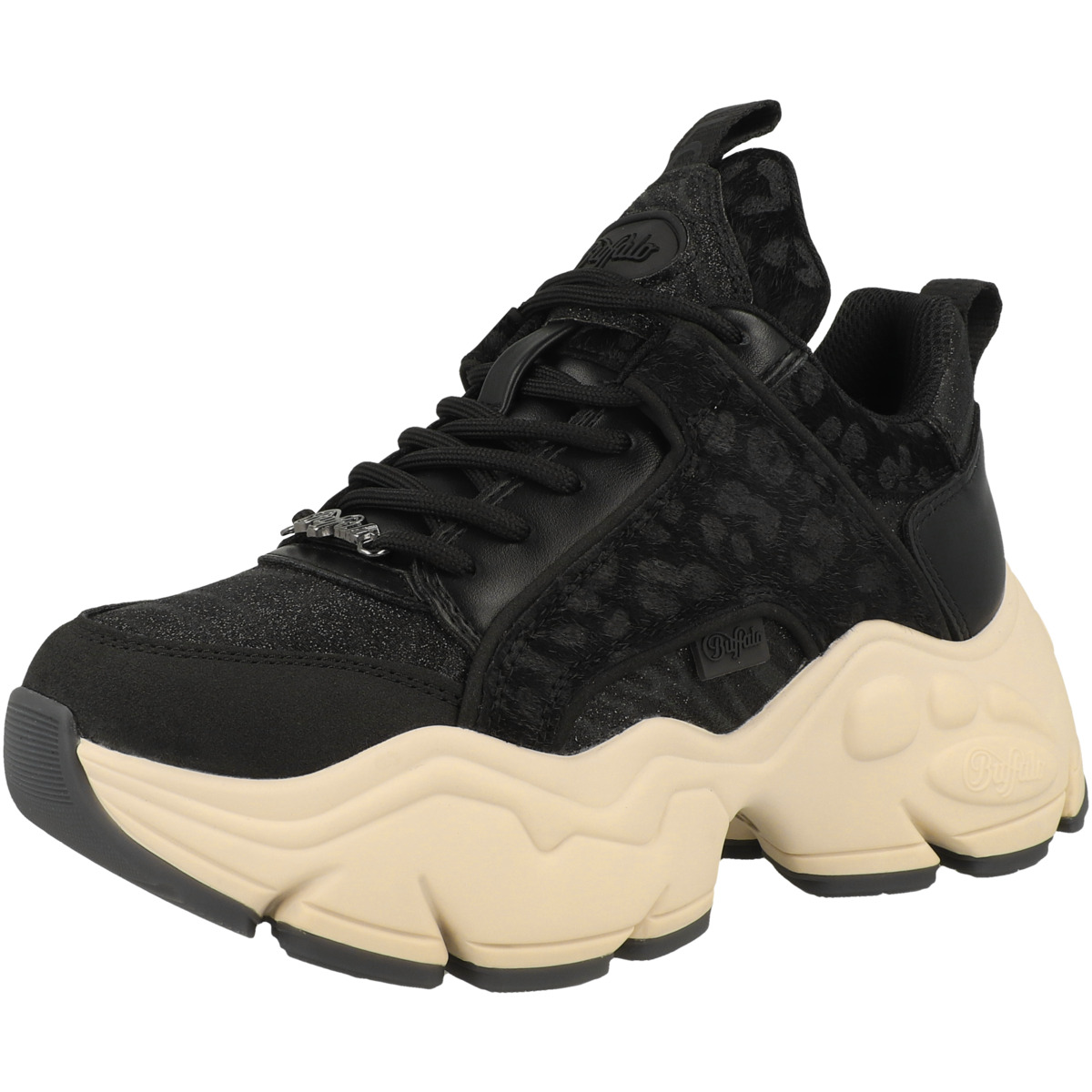 Buffalo Binary Glam Sneaker low schwarz