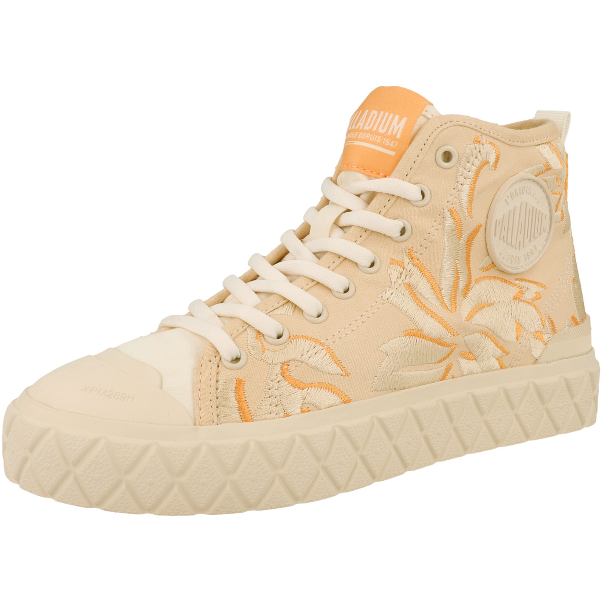 Palladium Ace Chukka Flower Sneaker mid orange