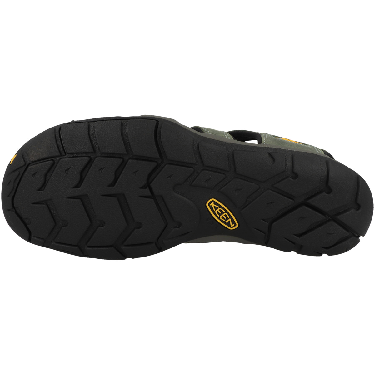 Keen Clearwater CNX Leather Sandale blau