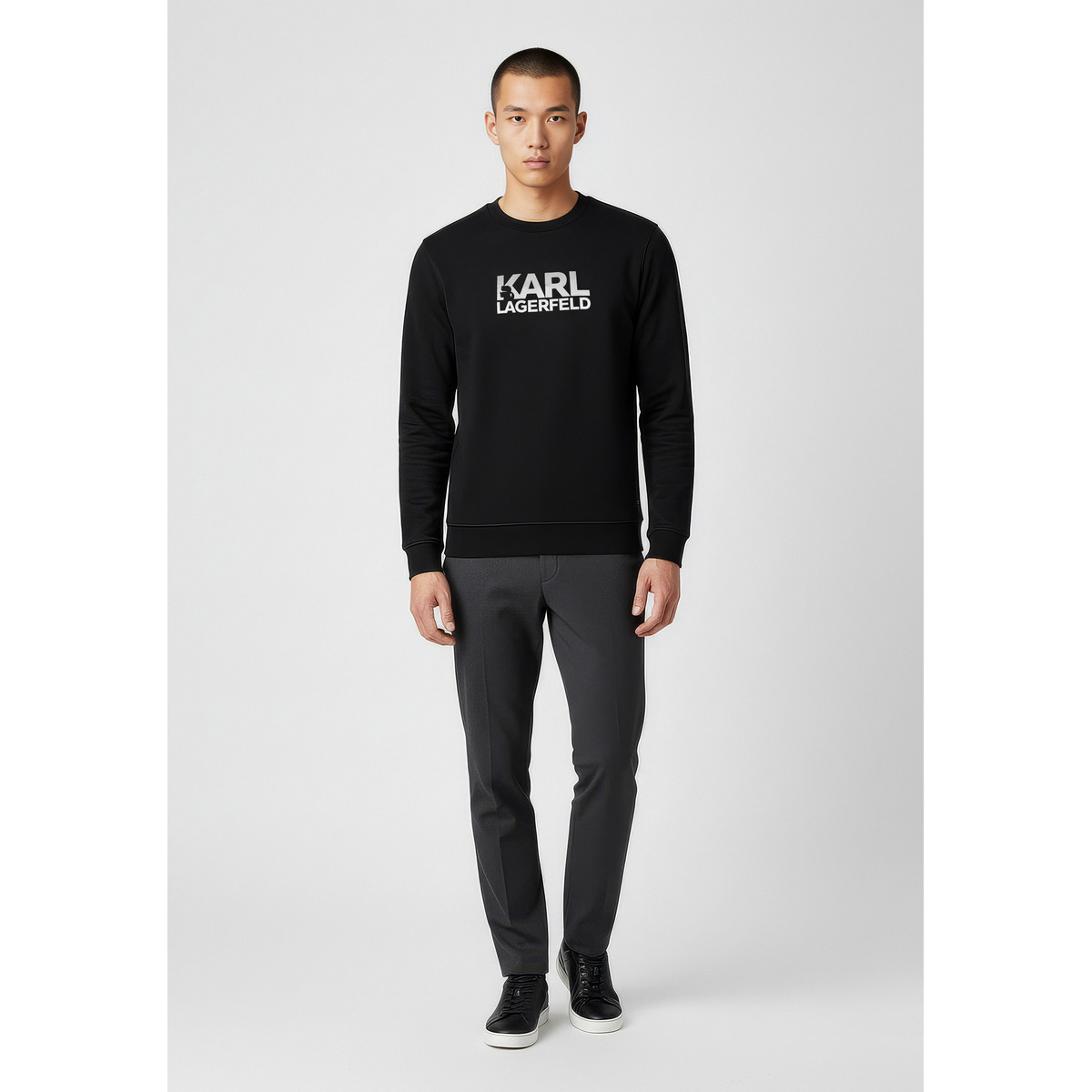 KARL LAGERFELD 705091 Sweatshirt silber